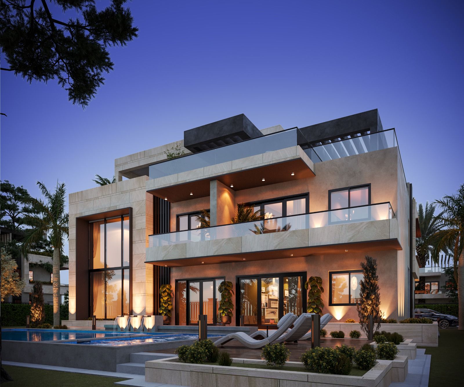 Upcoming Ultra-Luxurious 5 Bedroom AI-Intergrated Villas with 2 DSQs  in Karen